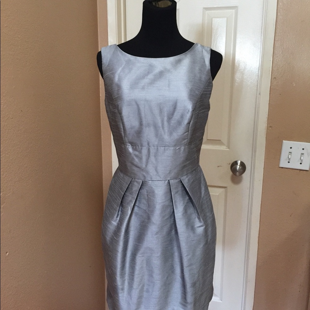 Silver/grey open back dress - Picture 2 of 11